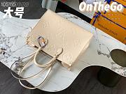 Louis Vuitton Onthego GM Cream M45081 41 cm - 2