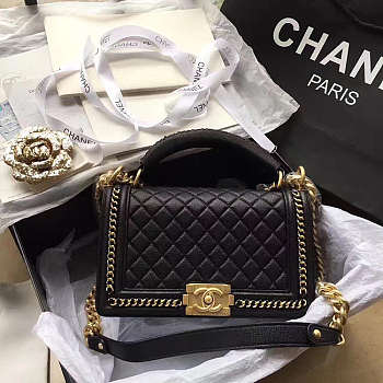 Chanel Boy Bag Black 25cm