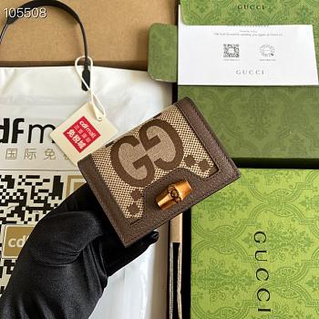 Gucci aria fashion  series Wallet bag 9cm