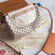 lv pillow bag n41367 white 30cm - 4