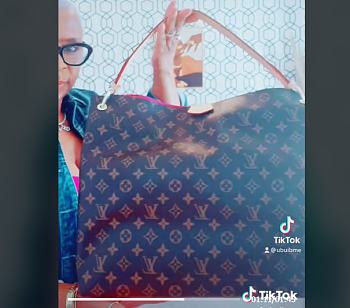 LV bag Graceful medium handbag bag M43703 41cm