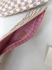  LV Neverfull Mommy shopping GM bag white 40cm m32231 - 4