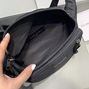 Balenciaga Canvas chest bag waist bagwhite 31cm 02 - 2