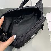 Balenciaga Canvas chest bag waist bagwhite 31cm 06 - 4