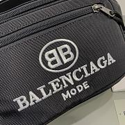 Balenciaga Canvas chest bag waist bagwhite 31cm 06 - 2