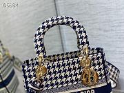 DIOR MEDIUM LADY D-LITE BAG Embroidery M0565 24 cm 06 - 4