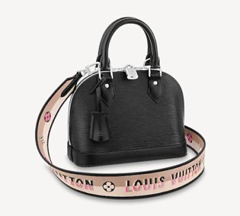 LV alma bag BB handbag M57341 black 23.5cm