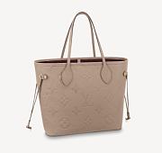 LOUIS VUITTON NEVERFULL MM Monogram Empreinte Leather Touretelle M45686 32 cm - 1