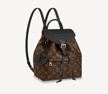Louis Vuitton Montsouris Backpack Canvas PM M45515 27.5CM 