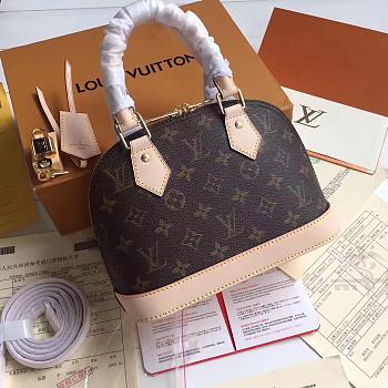 Louis Vuitton Vintage Alma BB tote Monogram Small bag