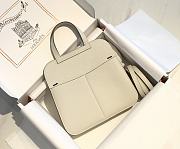 Hermes white bag halzan 22cm - 4