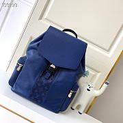 LV BACKPACK BLUE BAG M30419 37CM - 1