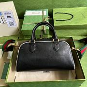 adidas x Gucci mini duffle bag black 702397 - 5