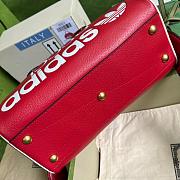 adidas x Gucci mini duffle bag red 702397 - 5