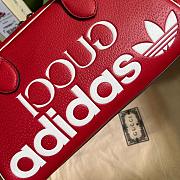 adidas x Gucci mini duffle bag red 702397 - 3