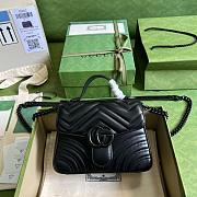 GG mini marmont top handle bag 702563 - 1