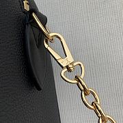 LV Speedy Bandoulière 20 Black M46575 - 20.5x13.5x12cm - 5