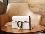 Gucci Dionysus super mini leather bag White ‎476432 - 16.5x10x4cm - 4