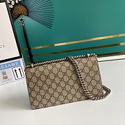 Gucci Dionysus small shoulder bag Black Suede 499623 - 25x13.5x7cm - 3