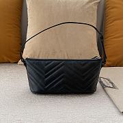 GG Marmont shoulder bag Black 739166 – 23 x 12 x 10cm - 5