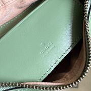 GG Marmont half-moon-shaped mini bag Sage green 699514 – 21.5 x 11 x 5cm - 3