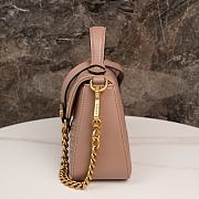 GG Marmont Matelassé mini top handle bag Rose beige 547260 - 21x 15.5 x 8cm - 6