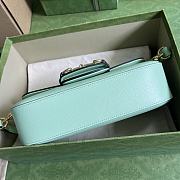 Gucci Horsebit 1955 Small Green Leather ‎735178 - 24×13×6 cm - 5