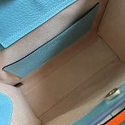 Gucci Diana small tote bag Light Blue 702721  - 27 x 24 x 11cm - 6