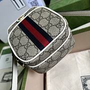 Gucci Ophidia mini bag 671682 White leather - 12x16x7cm - 6