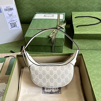 Gucci Ophidia GG mini bag White leather 658551  - 20x 15x5cm