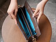 Gucci Ophidia GG small shoulder bag Brown leather 503877   - 26x17.5x8cm - 5