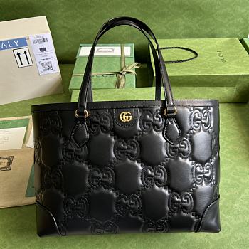 Gucci Ophidia GG Matelassé medium tote Black 631685 - 38 x 28 x 14cm