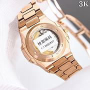 PATEK PHILIPPENautilus  40 th ANNIVERSARY FULL DAMON PINK  - 3