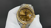 ROLEX Oyster Perpetual date just  golden  - 1