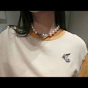 Vivienne West wood necklace 002 - 4