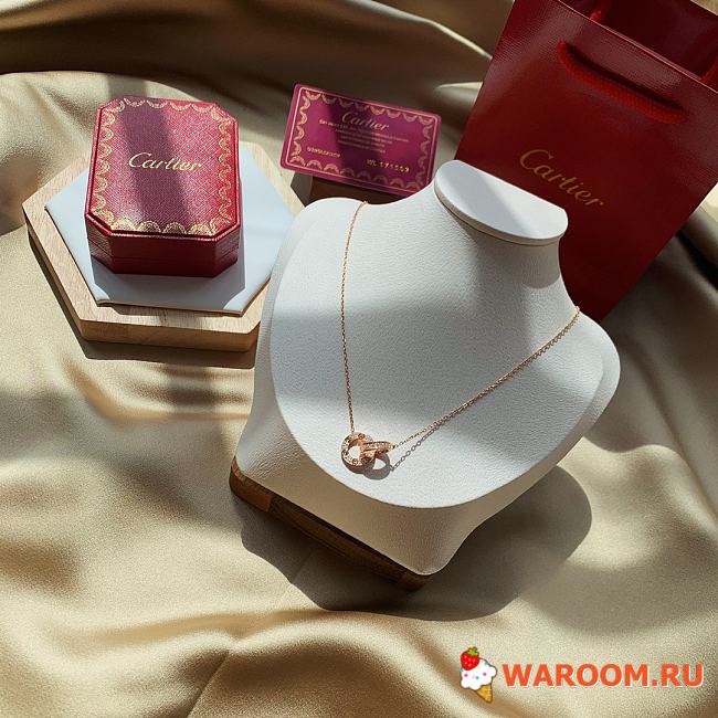 Cartier necklace love golden 002 - 1
