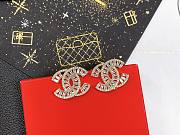 Chanel square diamond earring 01 - 3