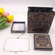 DIOR  CD diamond necklace 01 - 1