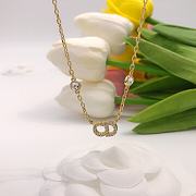 DIOR  CD diamond necklace 01 - 5