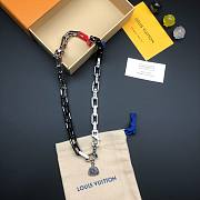 LV  LV x YK Monogram Chain necklace 01 - 5