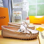 LV flat pink monogram shoe cawhide sheepskin 35-46 - 2