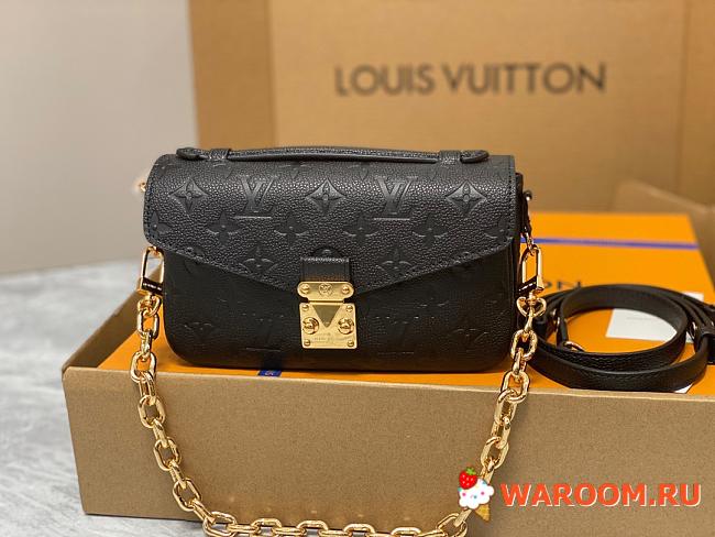 LV east west metis black 21.5x6x13.5cm M46595 - 1