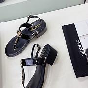 Chanel sandals black - 1