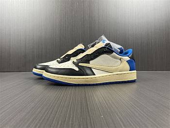  Travis Scott x Fragment x Air Jordan 1 Low OG  DM7866-140