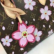 lv onthego Cherry Blossom m13269 19 x 11.5 x 25  - 3