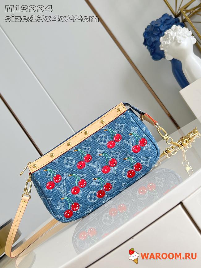 lv Pochette Accessoires 13 x 4 x 22  - 1