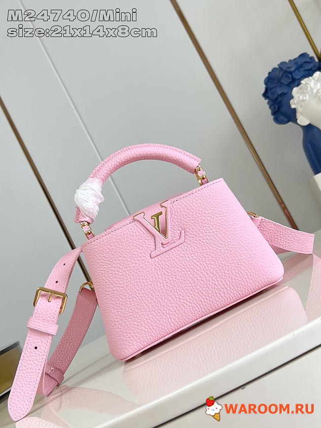 lv Capucines mini M24740 13.6 x 8 x 21 - 1