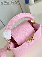 lv Capucines mini M24740 13.6 x 8 x 21 - 3