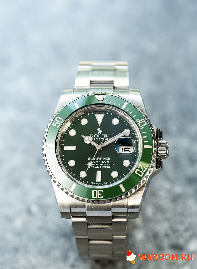 Rolex Green Submariner Mechanical Movement Stainless Steel High-End Version - 1