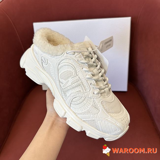 Dior low-top plush sneakers 04 - 1
